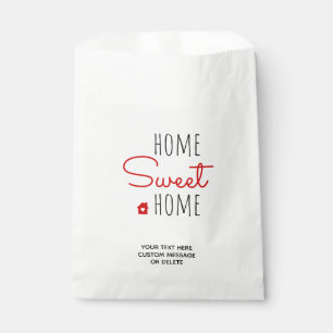 Zuhause Sweet Zuhause Real Anwesen Offenes Haus ge Geschenktütchen