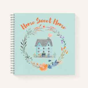 Zuhause Sweet Zuhause Realtor Personalisierte Werb Notizbuch