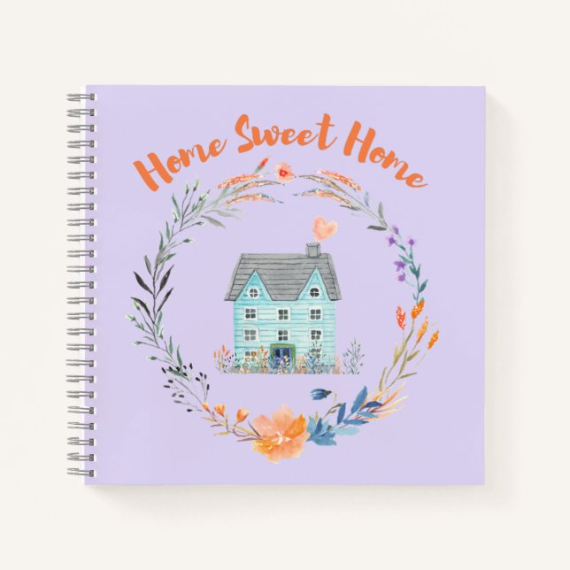 Zuhause Sweet Zuhause Realtor Vielen Dank Personal Notizbuch (Vorderseite)