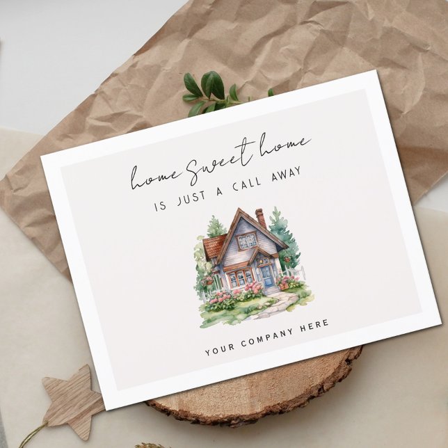 Zuhause Sweet Zuhause Realty Farm Postkarte (Von Creator hochgeladen)