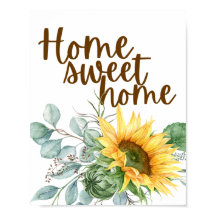 Zuhause Sweet Zuhause Sunflower