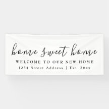 Zuhause Sweet Zuhause | weiß | Party für die Haush