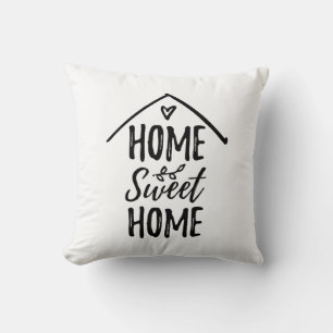 Zuhause Sweet Zuhause Zitat Neue Zuhause Living Wo Kissen