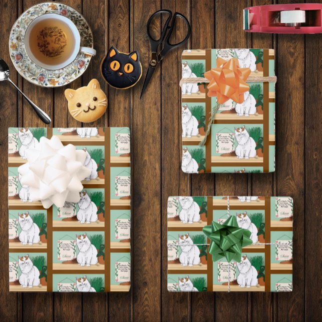 Zuhause Swety Kitty Zuhause Geschenkpapier Set (Von Creator hochgeladen)