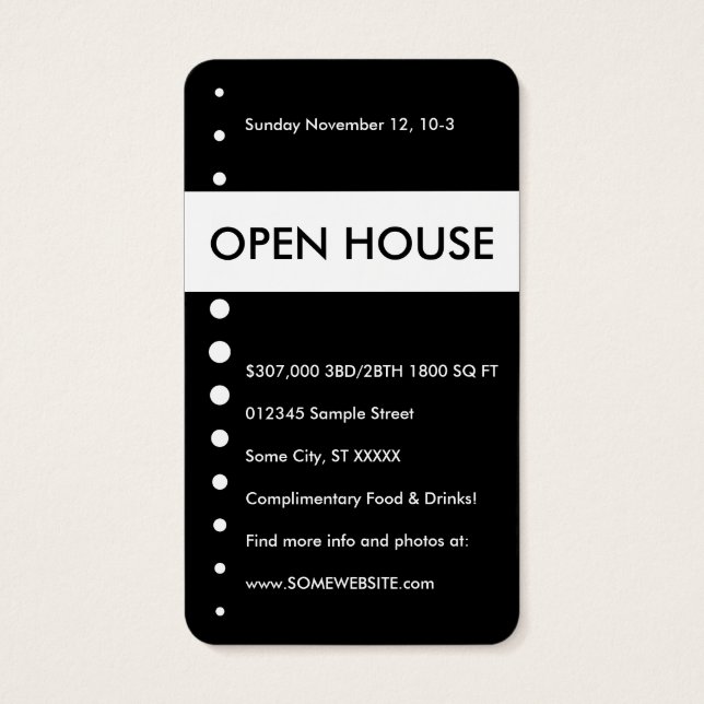 ZUHAUSE-Taste für OPEN HOUSE (Rückseite)