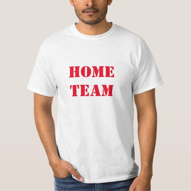 Zuhause Team Red - T-Shirt (Vorderseite)