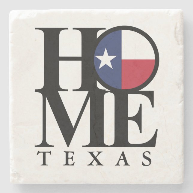 ZUHAUSE Texas Stone Untersetzer (Vorderseite)