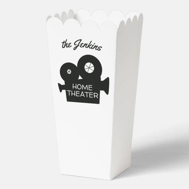 Zuhause Theater für Familien mit eigenem Kino Geschenkschachtel (Rückseite)