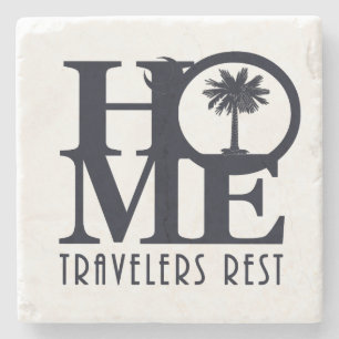 ZUHAUSE Travelers Rest South Carolina Steinuntersetzer