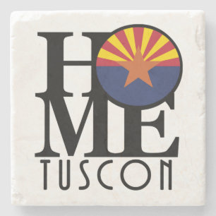 ZUHAUSE Tuscon Arizona Steinuntersetzer