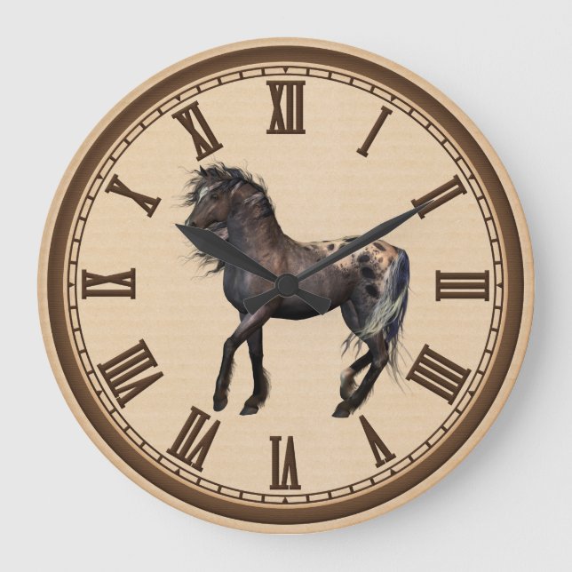 Zuhause-Uhr Große Wanduhr (Vorderseite)