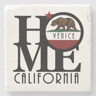 ZUHAUSE Venice California Steinuntersetzer