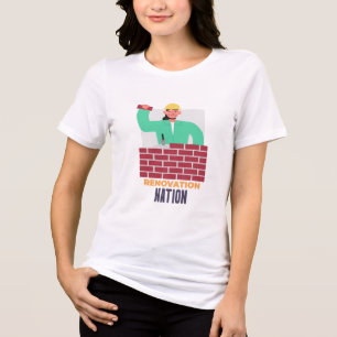 Zuhause-Verbesserung der Renovierung von Nationen Tri-Blend Shirt
