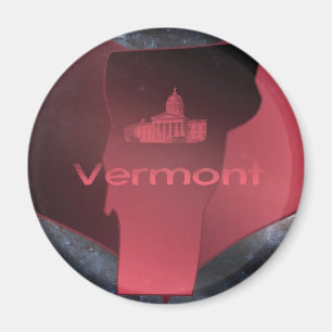 Zuhause Vermont Magnet