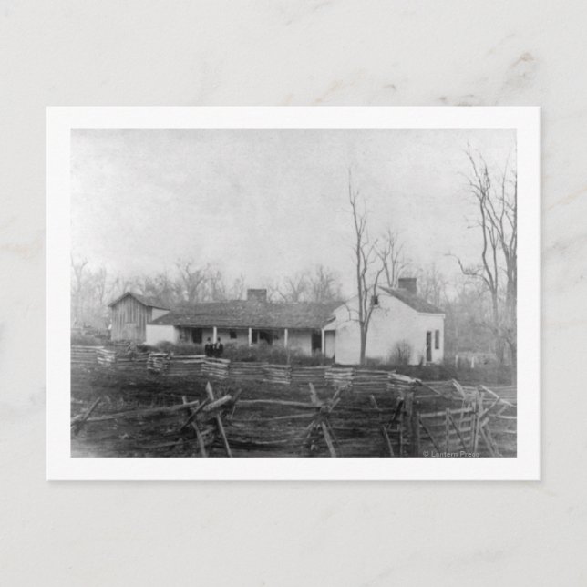 Zuhause von Outlaw Jess James Fotograph Postkarte (Vorderseite)