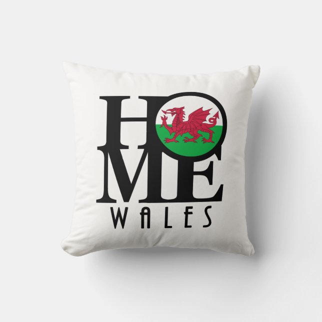 ZUHAUSE Wales Kissen (Vorderseite)