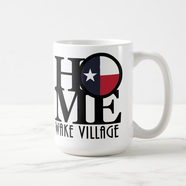 ZUHAUSE Weck Village Texas 15oz Kaffeetasse (Rechts)