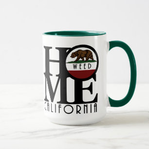 ZUHAUSE Weed California 15oz Tasse