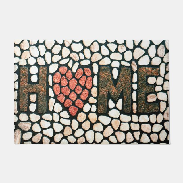Zuhause Welcome Doormat, hübsche Innenmatte Fußmatte (Vorderseite)