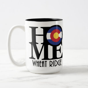 ZUHAUSE Wheat Ridge Colorado 15oz Zweifarbige Tasse