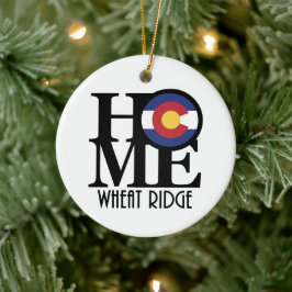 ZUHAUSE Wheat Ridge Keramik Ornament