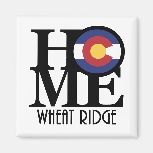 ZUHAUSE Wheat Ridge Magnet (Vorne)