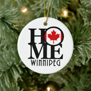 ZUHAUSE Winnipeg Keramik Ornament