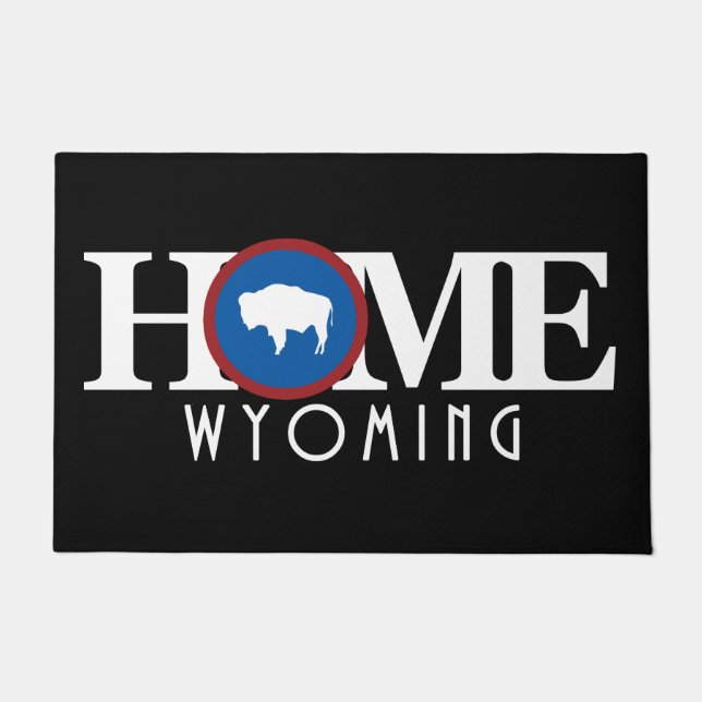 ZUHAUSE Wyoming Fußmatte (Vorderseite)