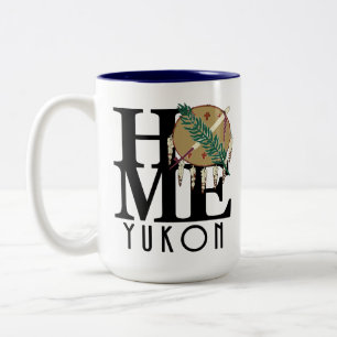 ZUHAUSE Yukon Oklahoma 15oz Zweifarbige Tasse