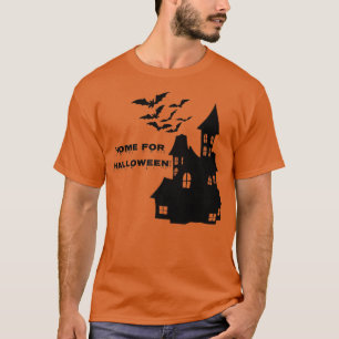 Zuhause zu Halloween, Spuk Haus, unheimlich Hallow T-Shirt