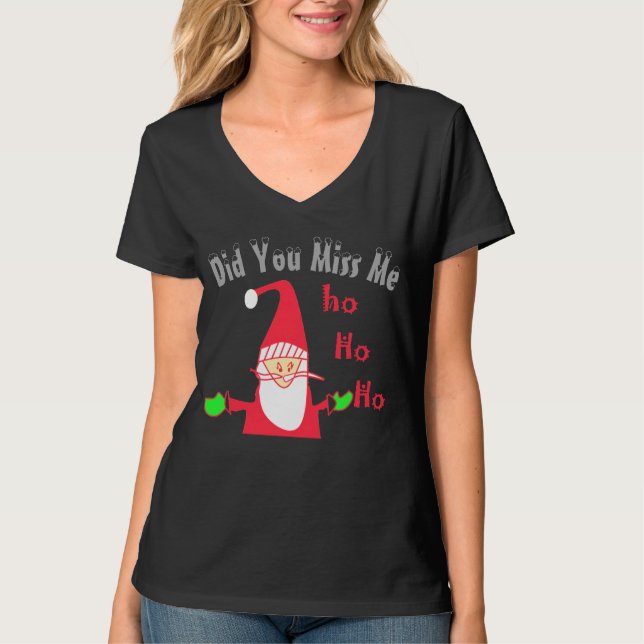 Zuhause zu Weihnachten hast du mir den T - Shirt v (Vorderseite)