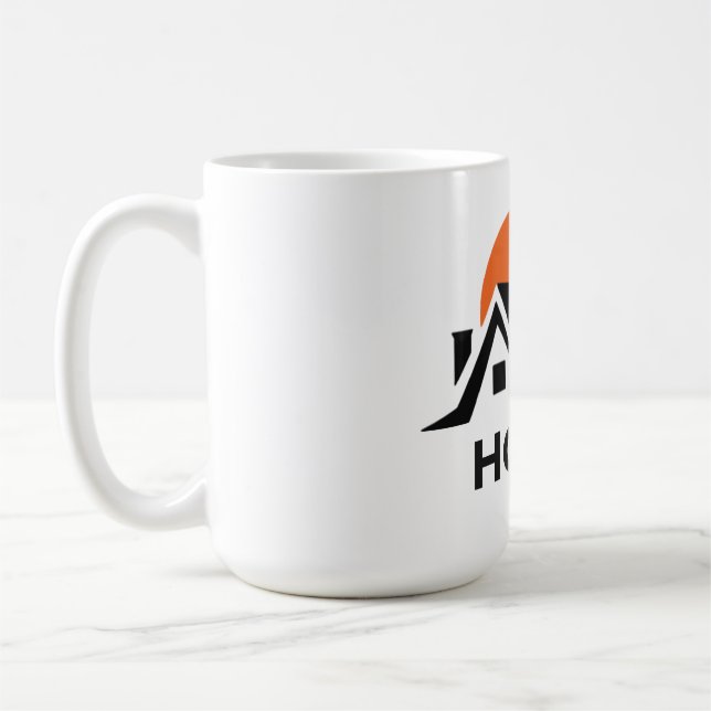 Zuhause zum Design klassischer Tasse (Links)