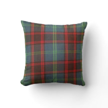 Zuhausetartan-Kissen 41 cm x 41 cm