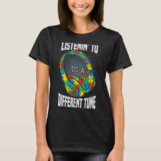 Zuhörin' zu einer anderen Art Autismus Autismus-Aw T-Shirt