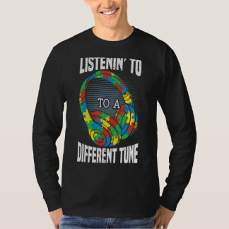 Zuhörin' zu einer anderen Art Autismus Autismus-Aw T-Shirt