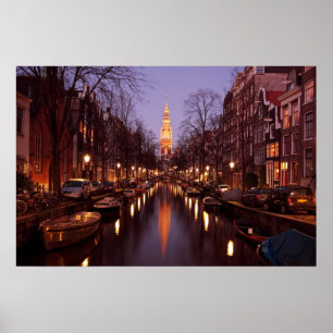 Zuiderkerk in Amsterdam die Niederlande Poster