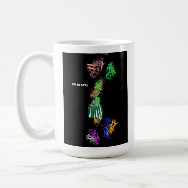 Zujubelndes Immunoglobulin Kaffeetasse (Links)