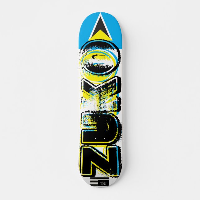 ZUKO 7 3/4" Skateboard Deck (Vorne)