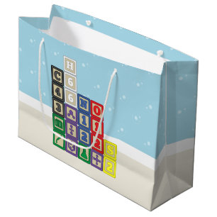 Zukunft Chemisters Blocks Geschenktasche Große Geschenktüte