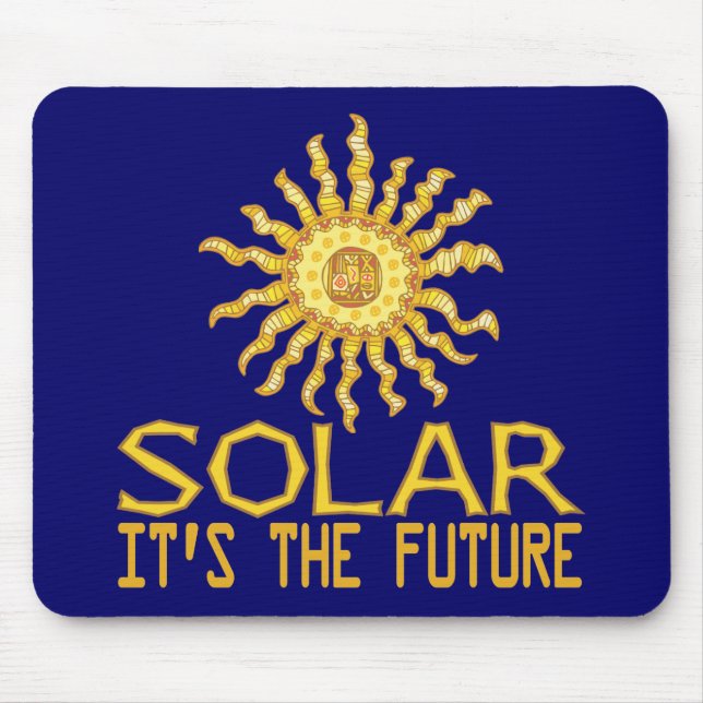 Zukunft der Solarenergie Mousepad (Vorne)