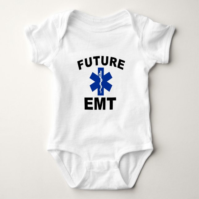 ZUKUNFT EMT- BABY STRAMPLER (Vorderseite)