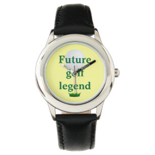 Zukunft Golf Legende Uhr. Armbanduhr