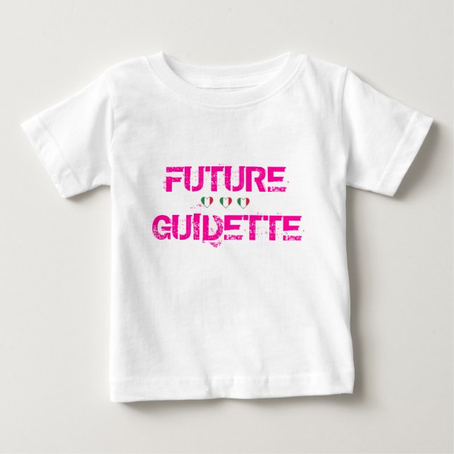 ZUKUNFT GUIDETTE BABY T-SHIRT (Vorderseite)