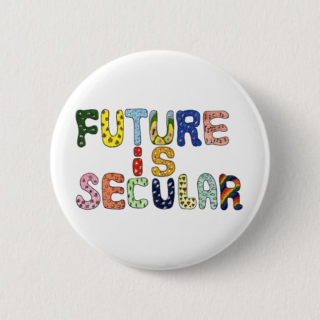ZUKUNFT IST SEKULÄR BUTTON (Vorderseite)
