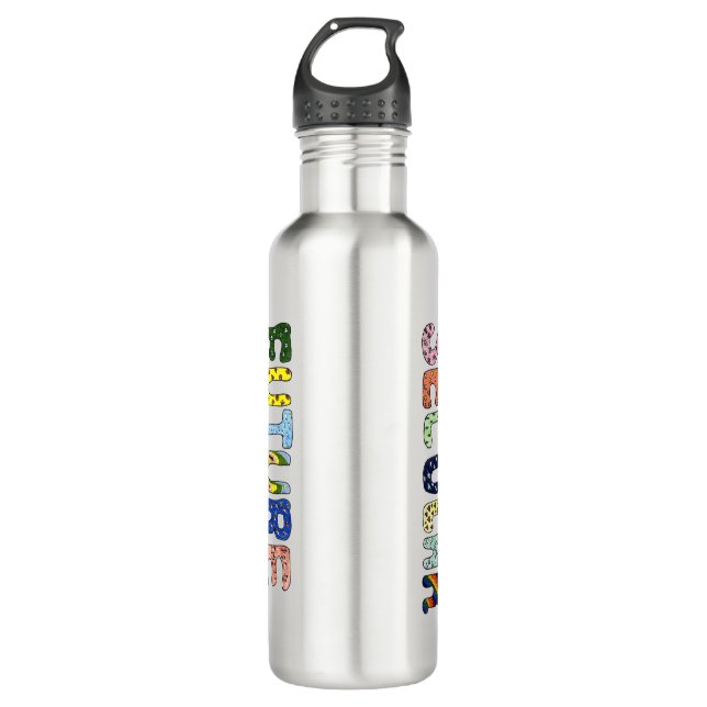 ZUKUNFT IST SEKULÄR TRINKFLASCHE (Vorderseite)