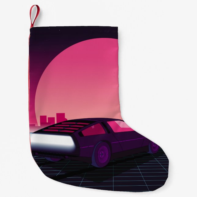 Zukunft rückgängig machen. Sci-Fi-Hintergrund im 8 Kleiner Weihnachtsstrumpf (Vorderseite)