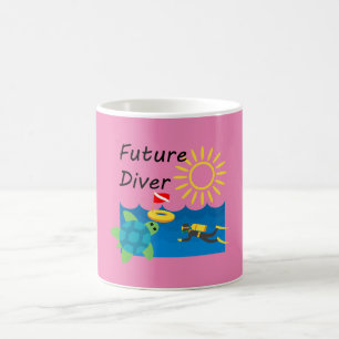 Zukunft Taucher Design - Klassischer Becher Kaffeetasse