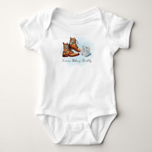 Zukünftige Buddy-Baby-Boots Baby Strampler (Vorderseite)