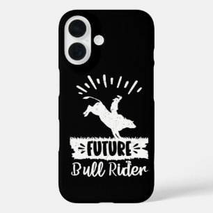 Zukünftige Bull Rider Bull Riding Rodeo Geschenkid iPhone 16 Hülle