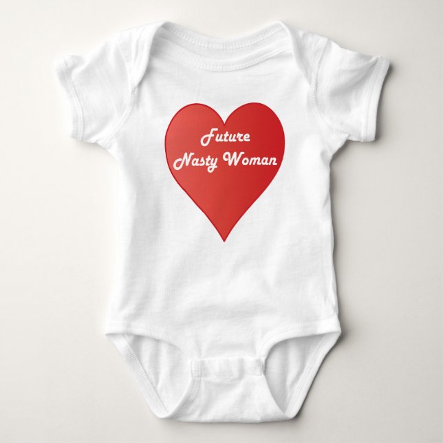 Zukünftige Eklige Frau Baby Strampler (Vorderseite)